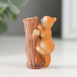 Цена за 2 шт. Фигурка полистоун «Озорная белочка», 2×5×4 см, МИКС