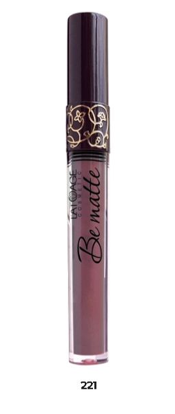 Latuage Помада губная жидкая "BE MATTE" тон 221 кардинал
