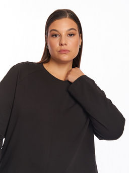 Платье с разрезом спереди PP57102BLK01 - Артесса фото 4