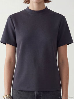 Bisiklet Yaka Kad?n Ti??rt