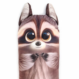 Мягкая игрушка - обнимашка для сна «Енот», большая, 108 см