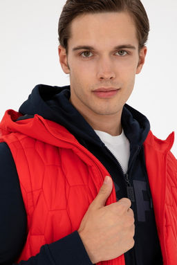 Мужской красный жилет - U.s. polo assn фото 2
