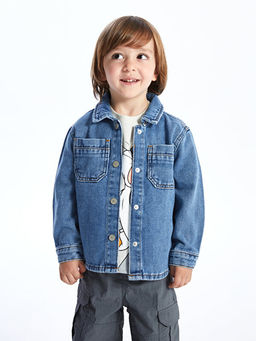 Basic Uzun Kollu Erkek Bebek Jean G?mlek