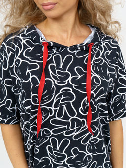 940 Футболка "Черный/микки"