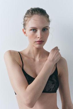 SEAMLESS LACE BRALETTE - Zara фото 8