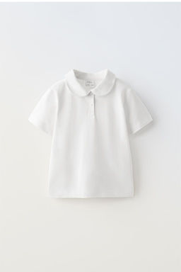 CONTRAST PIQUE POLO SHIRT