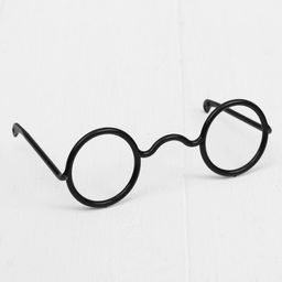 Очки для игрушек, набор 3 шт., размер 1 шт.: 3.5×10.5×6.2 см, чёрные