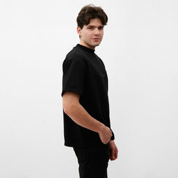 Футболка мужская MIST Men's casual размер 56, черный