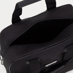 Сумка дорожная 2 в 1 на колёсах 20, отдел на молнии, 4 наружных кармана, цвет чёрный - Simaland фото 8