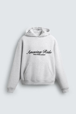 COMBINED SLOGAN SWEATSHIRT - Zara фото 7