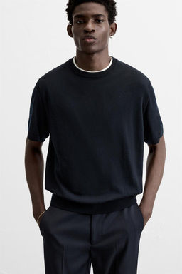 100% WOOL KNIT T-SHIRT - LIMITED EDITION - Zara фото 5