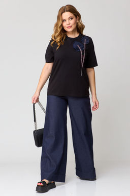 Костюм Michel Chic 1368 синий, черный  фото 9