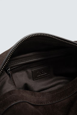 LEATHER TOILETRY BAG - Zara фото 4