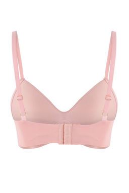 Siyah-Cok Renkli 2li Sabit Kap T-Shirt Bra Sutyen THMSS26SU00003 - Trendyolmilla фото 3