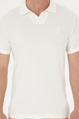 U. S. Polo Assn / Мужская футболка цвета экрю - U.s. polo assn фото 13