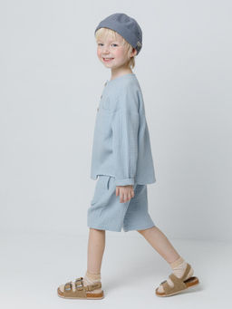 ТК 40044/нежно-голубой шорты дет