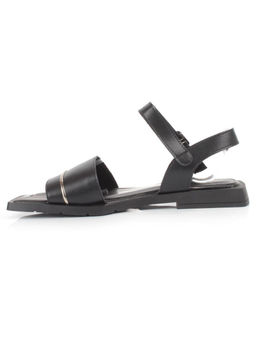 08-PEY183-3 BLACK Босоножки женские (натуральная кожа) - Фабричный китай фото 11