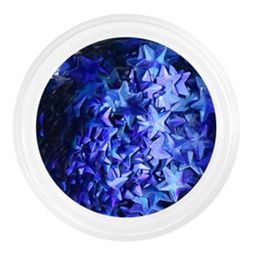 Камифубуки К125 "Звездочки 3D" синий голография