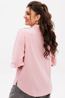 Блуза ANELLI 1250 клубничный крем фото 2