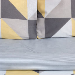 Постельное бельё Этель 1.5 сп Gold illusion 143*215 см, 150*214 см, 70*70 см - 2 шт  фото 2