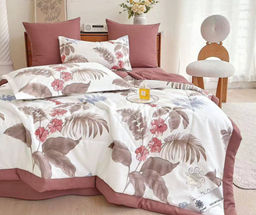 Одеяло Boris E-Shine Мако-Сатин с простыней и наволочками ODBORMS012 Евро