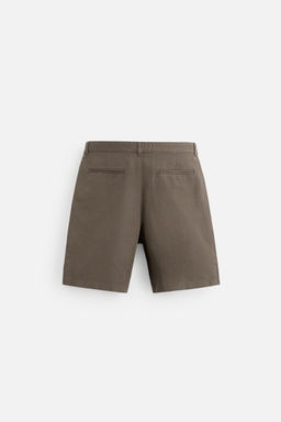 RELAXED FIT PLEATED BERMUDA SHORTS - Zara фото 9