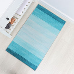 Коврик Доляна Лазурный, 60?100 см, синий  фото 7