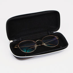 Футляр для очков молнии, 17 7 5 см, цвет коричневый - Simaland фото 4