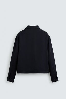 ZIP-UP OVERSHIRT
