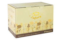 Чайный сервиз Flowers, 6 персон, 14 предметов - Anna lafarg emily фото 17