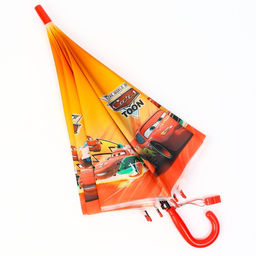 Зонт детский, Тачки, 8 спиц, d=86 см - Disney фото 6