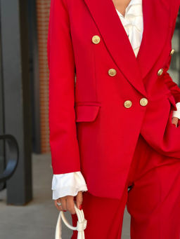 Жакет AURA 1113-176 красный фото 4