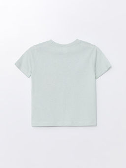 Bisiklet Yaka K?sa Kollu Bask?l? Erkek Bebek Ti??rt - Waikiki фото 2