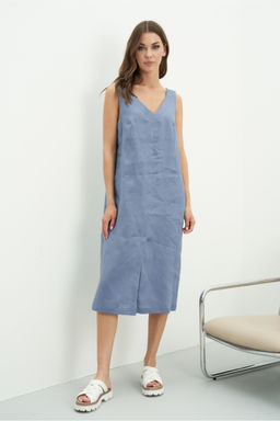 Платье 4512 голубой