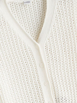 V Yaka Ajurlu K?z ?ocuk Triko H?rka