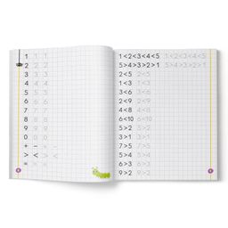 Цена за 2 шт. Прописи для детей. Серия Прописи в клеточку арт. 53105/ 10 ЦИФРЫ И ПРИМЕРЫ - Феникс+ фото 2