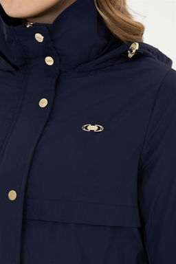 Женское темно-синее пальто Неожиданная скидка в корзине - U.s. polo assn фото 7