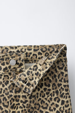 JEANS MARINE ANIMAL PRINT / Marr?n - Zara фото 4