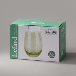 НАБОР СТАКАНОВ FLORA ИЗ 2 ШТ. 520 МЛ - Lefard фото 2