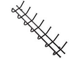 Вешалка "Норма-7" 70*17*80 (бел.,медн.,серебр.,черн., коричн.) арт. ВН 66