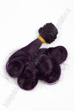 Фурнитура "Трессы для кукол Premium" 18 см; 25 гр (SF-2855) кудри №850