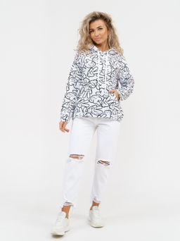 932 Худи "Белый/микки"