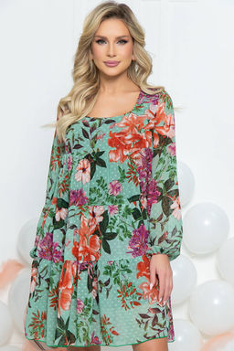 Платье Милее всех (яркие цветы) П5500 - Lt collection фото 13