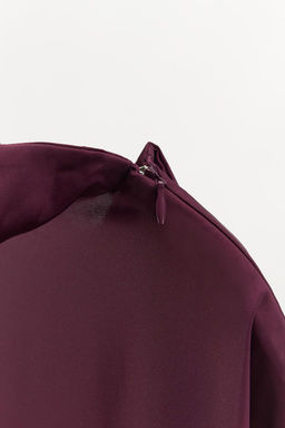 LONG SATIN DRESS - Zara фото 6