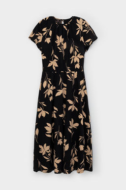 VERY NEAT _ ЕВТ 5046/темный черный,магнолия платье жен  фото 5