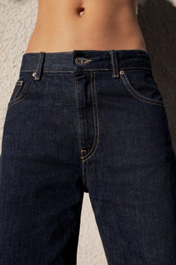 HIGH-WAIST TRF BARREL JEANS - Zara фото 5