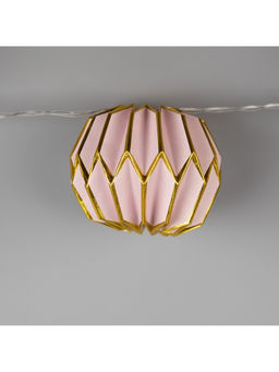 Гирлянда Нить 2 м с насадками Розовый фонарик, IP20, прозрачная нить, 10 LED, от батареек АА?2, свечение тёплое белое - Luazon lighting фото 8