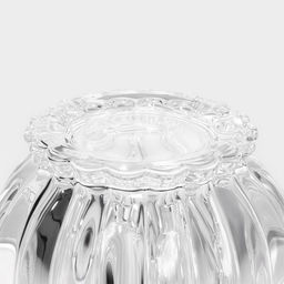 Сахарница Доляна «Любава», 250 мл, 10×10.5 см, стекло