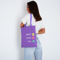 Сумка с голографической нашивкой H L P