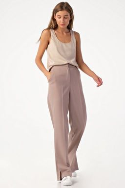 Топ трикотажный из вискозы белый - Fly фото 12